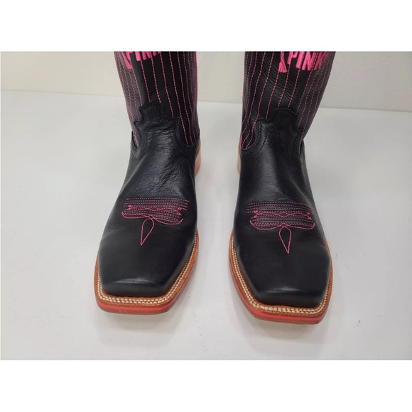 TWISTED X "Tough Enough To Wear Pink" Cowboy Boots Breast Cancer Size 13 D Mens - Picture 7 of 10